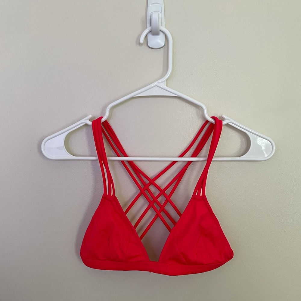 Victoria’s Secret red bikini top